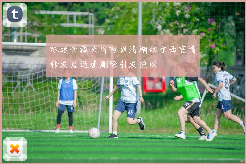 球迷会藏头诗嘲讽清湖切尔西官博转发后迅速删除引发热议